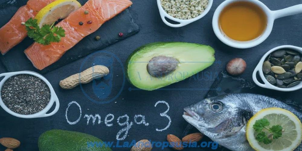 Ácidos grasos omega 3 - vitaminas para hombres con andropausia