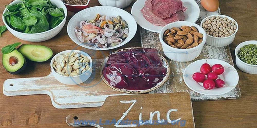 Zinc - Vitaminas para andropausia